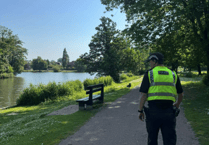 Police patrols defy heatwave in Forest of Dean