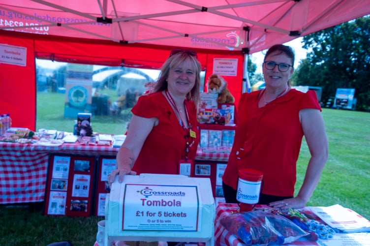 Julie Kingstonand Debra Vaughan from Cinderford-based