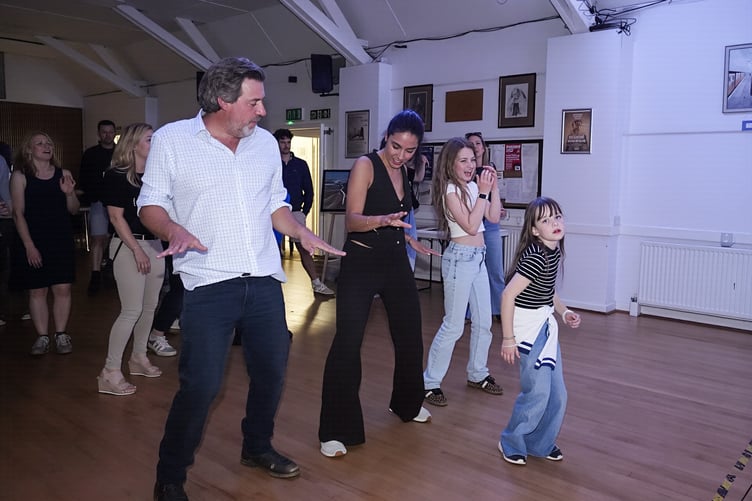 Showing their best moves