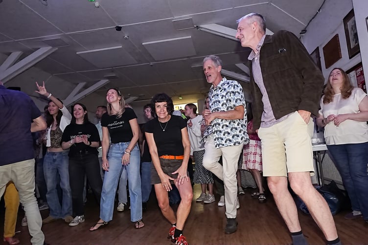 The joint was a -rockin'!