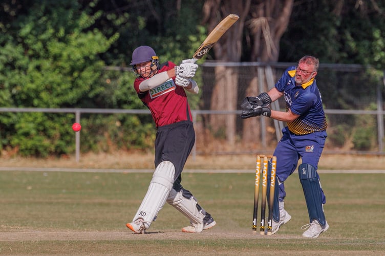 Ben Ferguson was Lydney's highest scorer. Picture: Alan Castle.