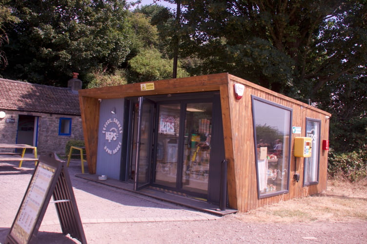 This building at Lydney Harbour, which houses the Hips Social cafe, can stay in place for another five years.