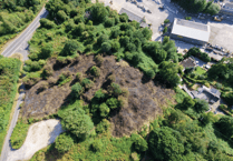 Forest fire warning in Drybrook