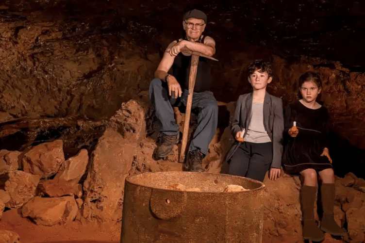 Members of the Forest of Dean Camera Club recreated scenes from the district's mining past during a special historical photoshoot at Clearwell Caves.