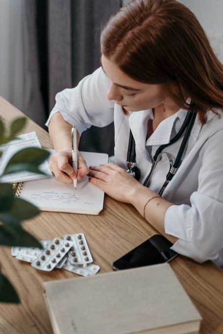 Pharmacist stock image