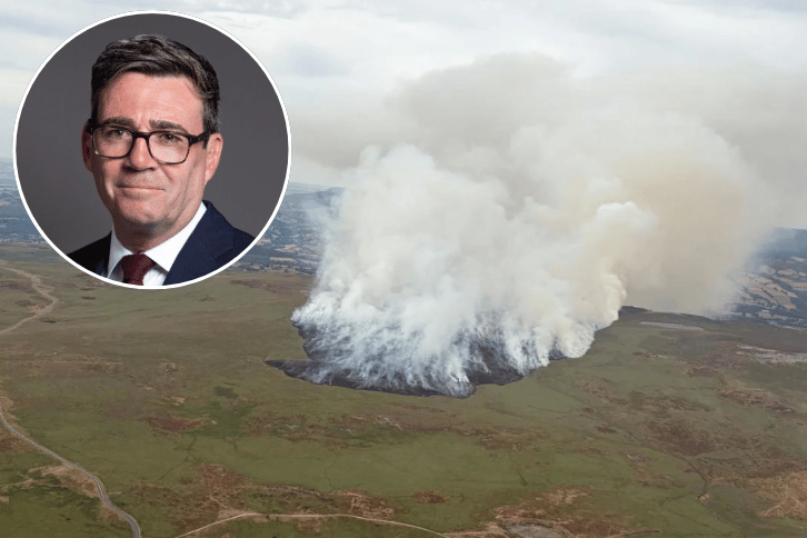 The Prime Minister has warned of the growing risk of wildfires as the smell of smoke was once again reported across the Forest of Dean and surrounding areas.