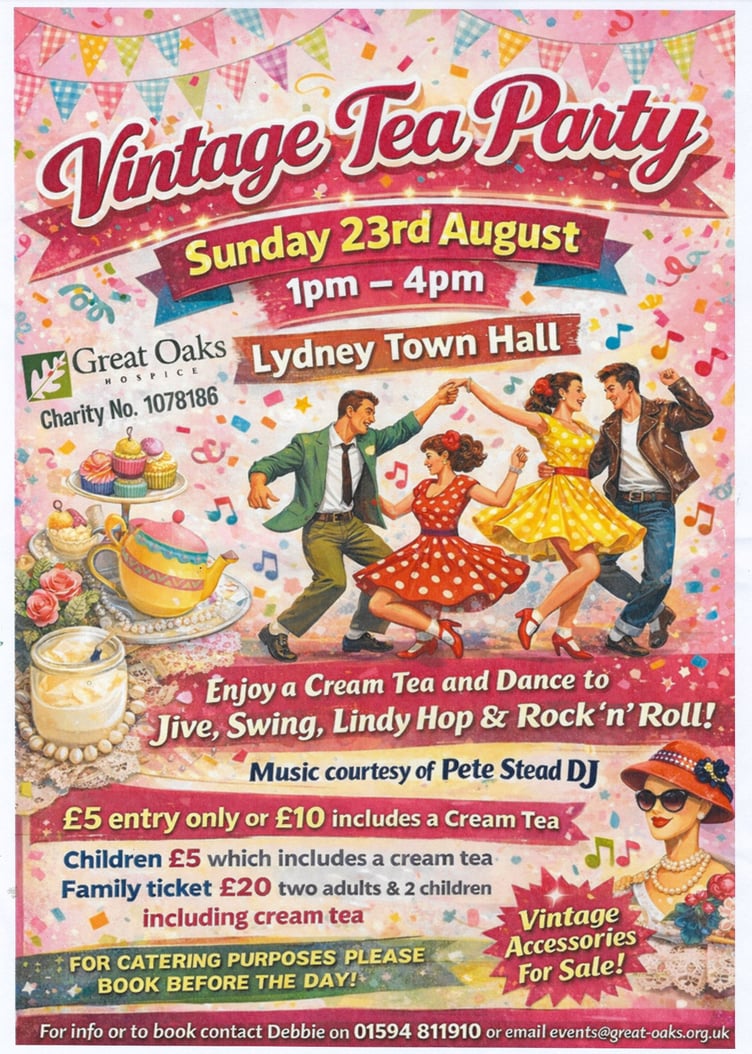 Vintage Tea Party Lydney 2026