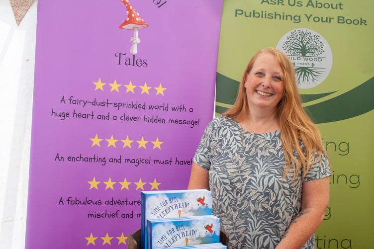 Author Charlotte L Taylors also runs the Forest-based Wild Wood Press.