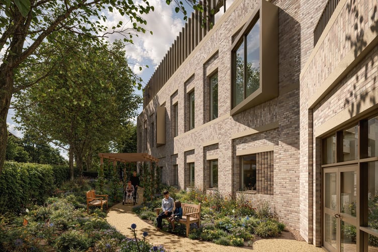 An artist's impression of the proposed cancer centre.