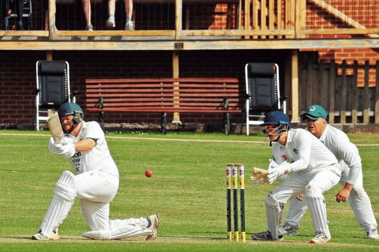Westbury-on-Severn defeated Cam by 34 runs after scoring 186-9 and dismissing the visitors for 152.