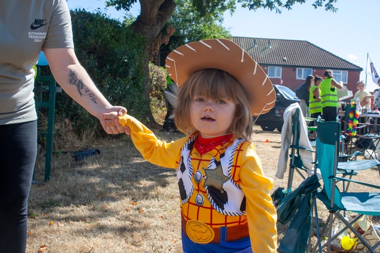 River Mya Hansen as Woody from the Toy Story films.