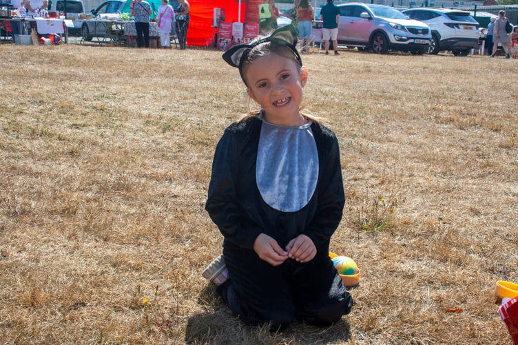 Ava King looks cool as a cat