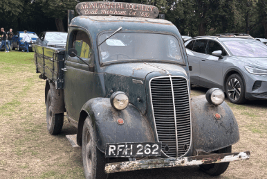 Vehicles spanning generations were on display at the Newent Car and Classic, including this historic Monumental Colliery vehicle.