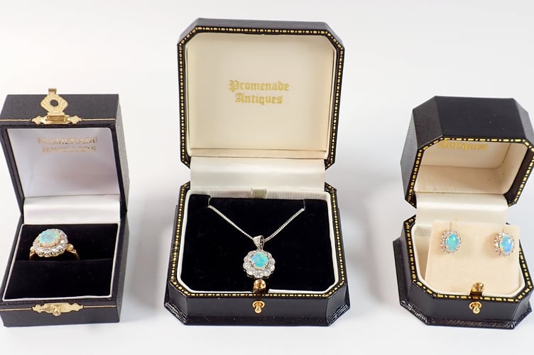 Opal and Diamond Jewellery