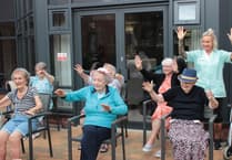 Lydney care home residents take on Tai Chi