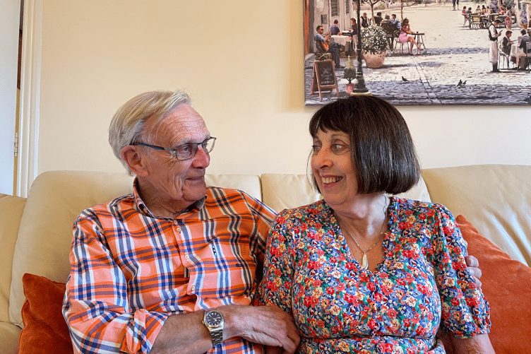 Angela and Keith Rea celebrate 60 years of marriage