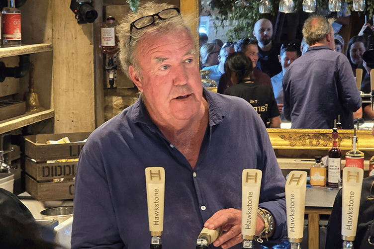 Jeremy Clarkson has fuelled speculation over a potential second pub at Symonds Yat East, near Ross-on-Wye and the Forest of Dean.