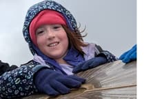 Mitcheldean's Betsy Butler, 9, climbs Snowdon for charity