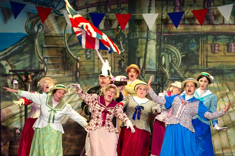 Flying the flag on HMS Pinafore