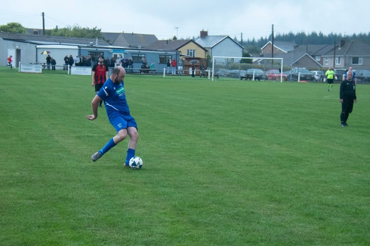 Carl Hyett scored Soudley's goal from a free kick.