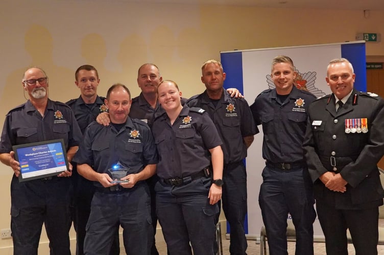 Gloucestershire Fire and Rescue Service Awards in Stroud