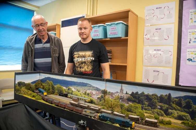 Doug and Colin Johnson with a layout inspired by the Parkend Marsh sidings
