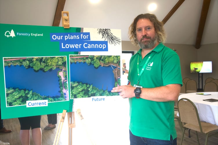 Senior project manager for the Cannop Ponds scheme David Fish.