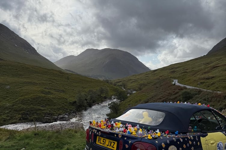 Rubber duck car