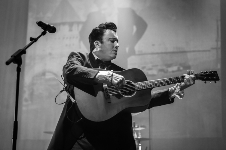 Clive John will bring the music of Johnny Cash to Lydney Town Hall when the Johnny Cash Roadshow arrives in February 2027.