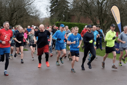 More than 100 runners, joggers and walkers took part in Lydney parkrun’s 496th event.