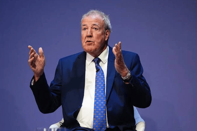 Jeremy Clarkson took to the stage at the Conservative Party Conference in Birmingham, where he revealed he was looking into opening a second pub.