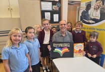Author Andy Seed inspires Blakeney pupils