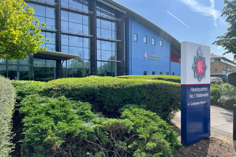 Gloucestershire Police headquarters.