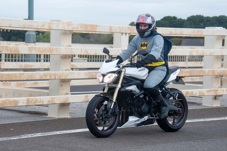 "My other vehicle is a Batmobile"