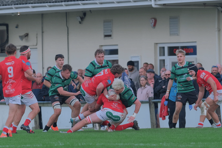 Cinderford battled hard against Barnstaple but suffered a 34-22 defeat in National League 2 West after a difficult second half.