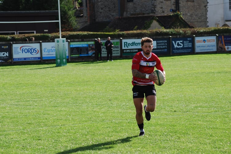 Jake Hanley was Man-of-the-Match. Picture: Roger Pike.