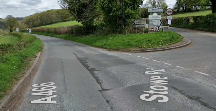 A466/Stowe Road