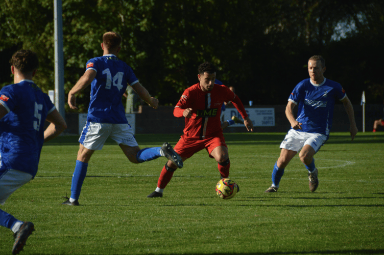Hartpury FC earned a hard-fought point in a 1-1 draw away at Exmouth Town in Southern League Division One South.