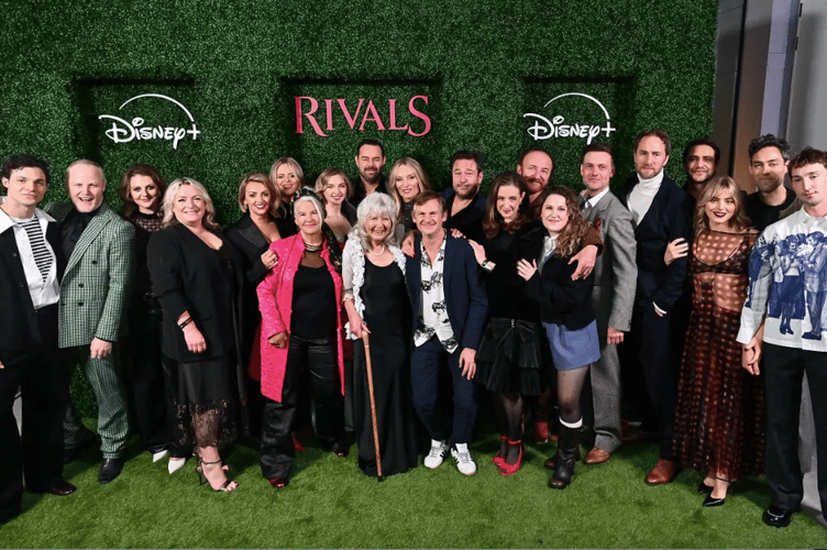 The cast of Disney+ drama Rivals, based on Dame Jilly Cooper’s bestselling novel, which has introduced her famous characters to a new generation of viewers.
