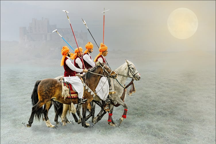Ross Photo Club John Crowland’s photograph of Four Horsemen.
