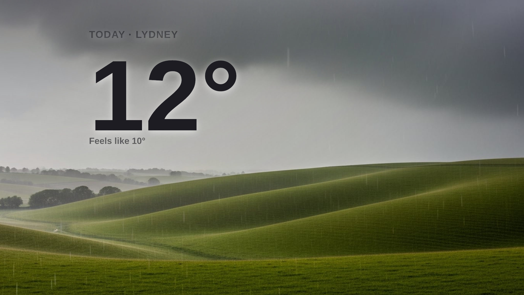 Heavy rain on the way for Lydney - here's your Friday forecast
