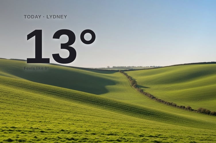 Lydney weather: sunny Sunday with little chance of rain and a high of 13°C