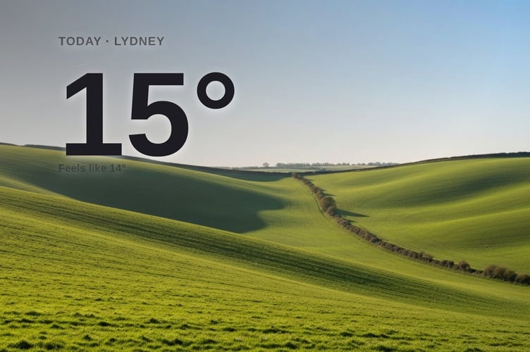 Lydney weather: sunny Friday with little chance of rain and a high of 15°C