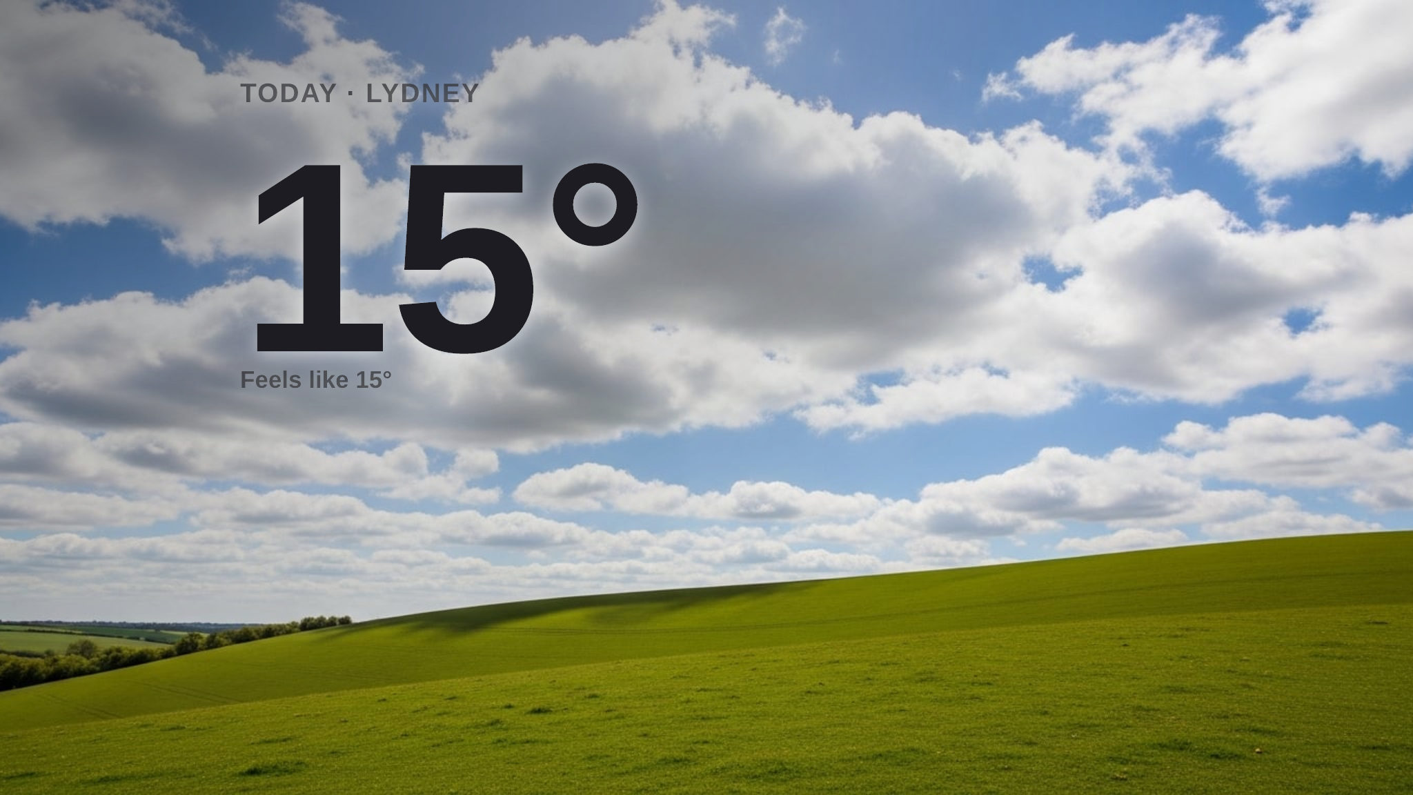 Sunshine and warmth for Lydney today - here's what to expect