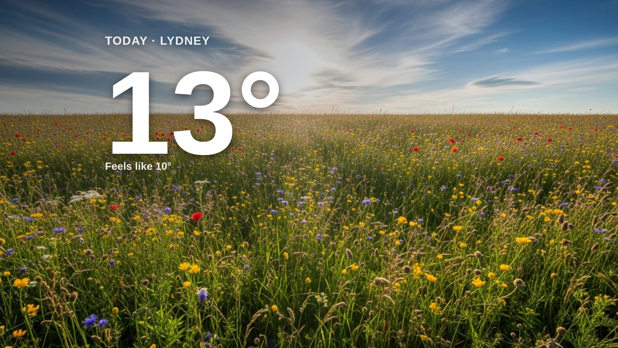 Partly cloudy skies for Lydney today - here's your Sunday forecast