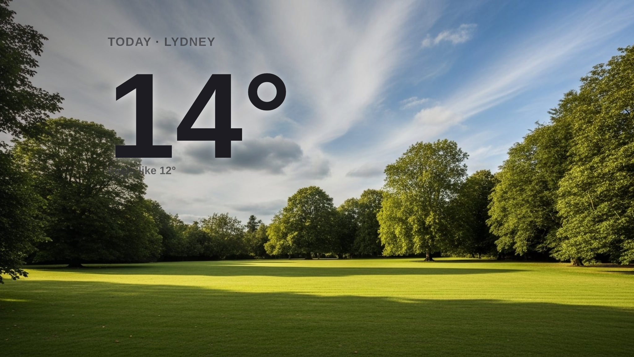 Rain on the way for Lydney today - here's your Monday forecast